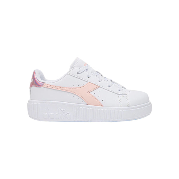 DIADORA Sneakers Bambino WHITE/METALIZED PINK 101.177377 - GAME STEP PS