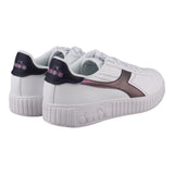 DIADORA Sneakers Donna BIANCO/BLU CLASSICO 101.178643 - STEP P DOUBLE LOG