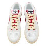 DIADORA Sneakers Unisex WHITE/CHILI PEPPERS/WH 501.178565 - MAGIC BASKET LOW