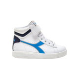 DIADORA Sneakers Bambino WHT/AZURE BLUE/DAWN BLUE 101.173763 - GAME P HIGH PS