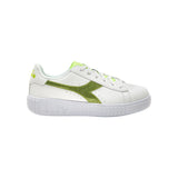 DIADORA Sneakers Bambino WHITE/ACID LIME 101.179736 - GAME STEP P LACQU