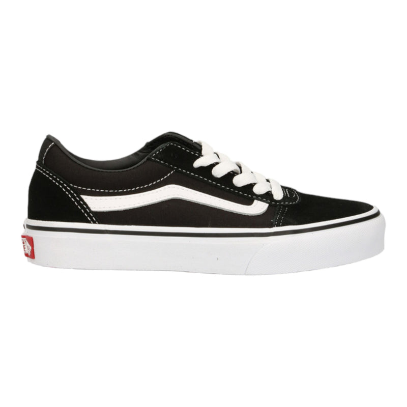 Sneakers (SUEDE/CANVAS)BLACK/WHITE
