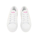 DIADORA Sneakers Bambino WHITE/ROBINIA VIOLET 101.177376 - GAME STEP GS