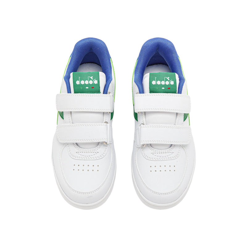 DIADORA Sneakers Bambino WHITE/JOLLY GREEN 101.177721 - RAPTOR LOW PS