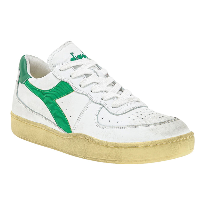 DIADORA Sneakers Unisex WHITE/VERDANT GREEN 201.179043 - MI BASKET LOW USE