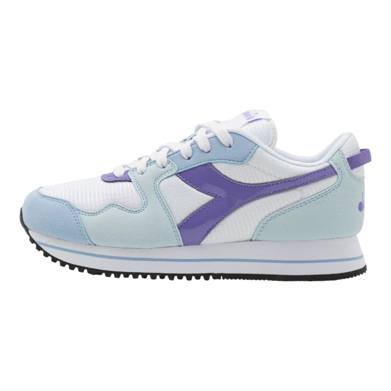 DIADORA Sneakers Donna WHITE/ILLUSION BLUE 101.179718 - SKYLER PLATFORM W