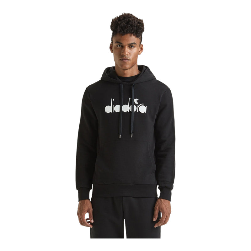 DIADORA Felpa Unisex nero 502.180663 HOODIE LOGO