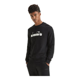 DIADORA Felpa Unisex nero 502.180664 - SWEATSHIRT CREW L